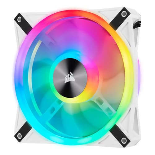 Corsair ICUE QL140 RGB White Cabinet Fan (Dual Pack)